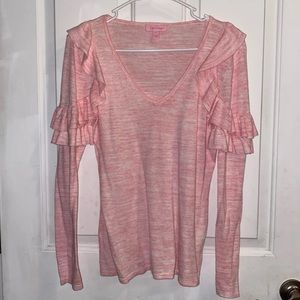 EUC Size Small Lilly Pulitzer pink sweater